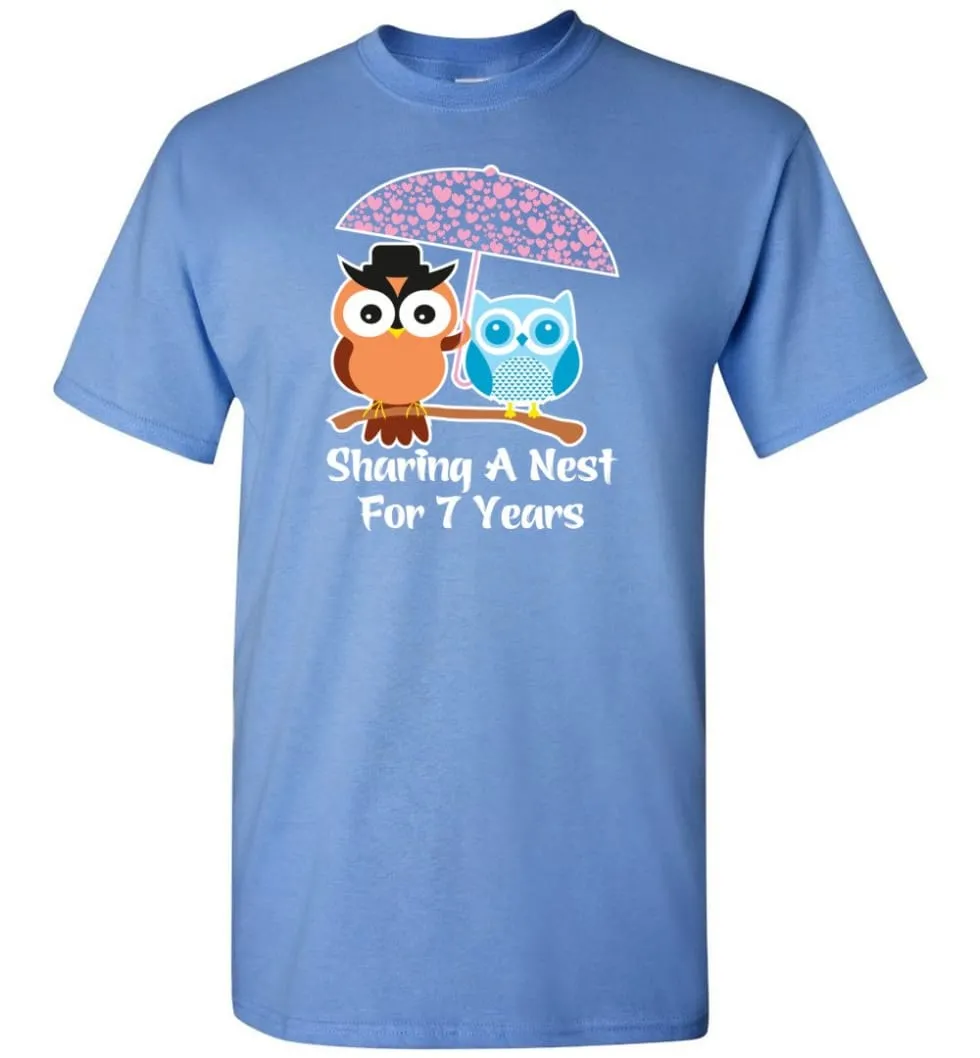 7 Years Wedding Anniversary Gifts Valentine's Day T-shirt