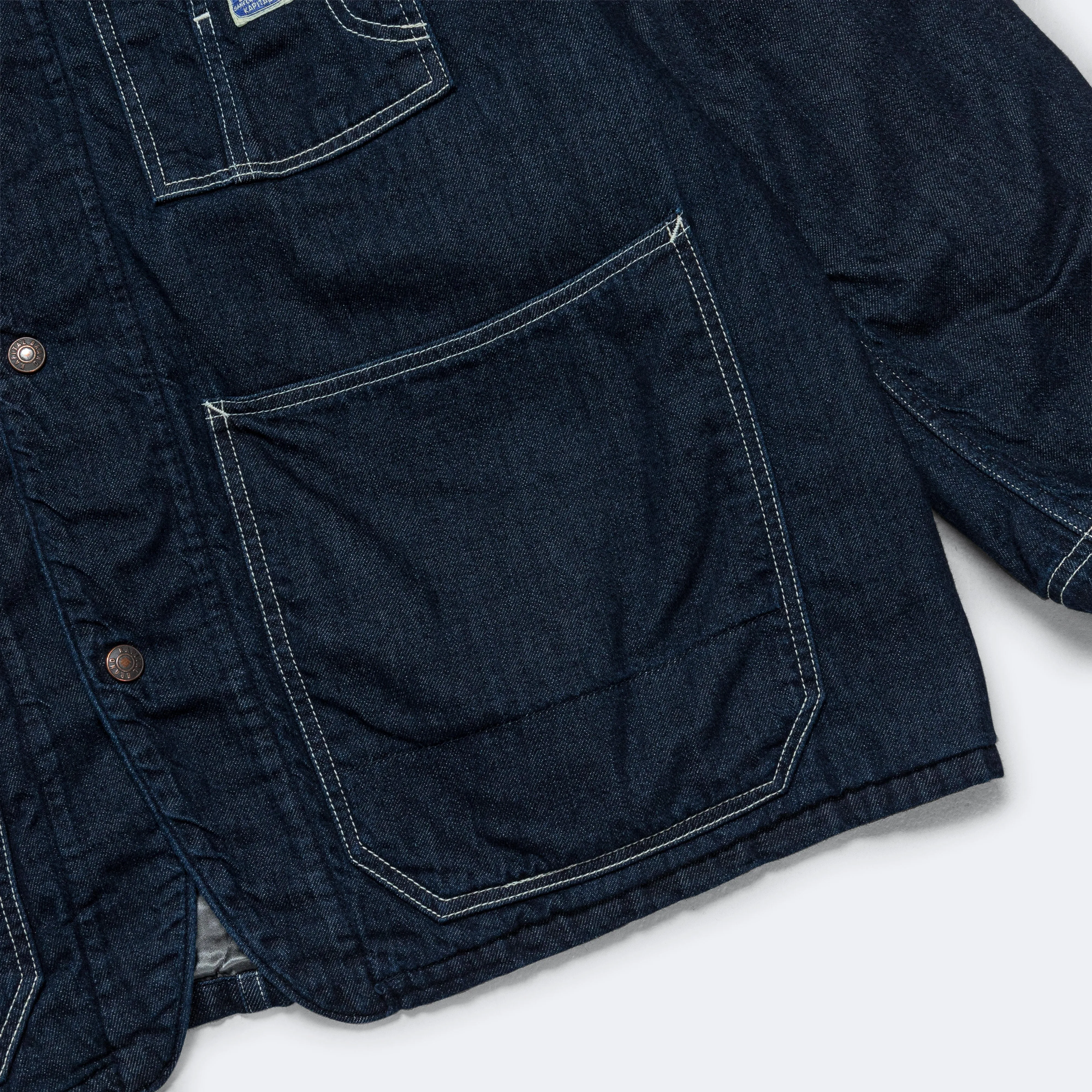 8oz Denim Lined CACTUS Coverall (O/W) - Indigo