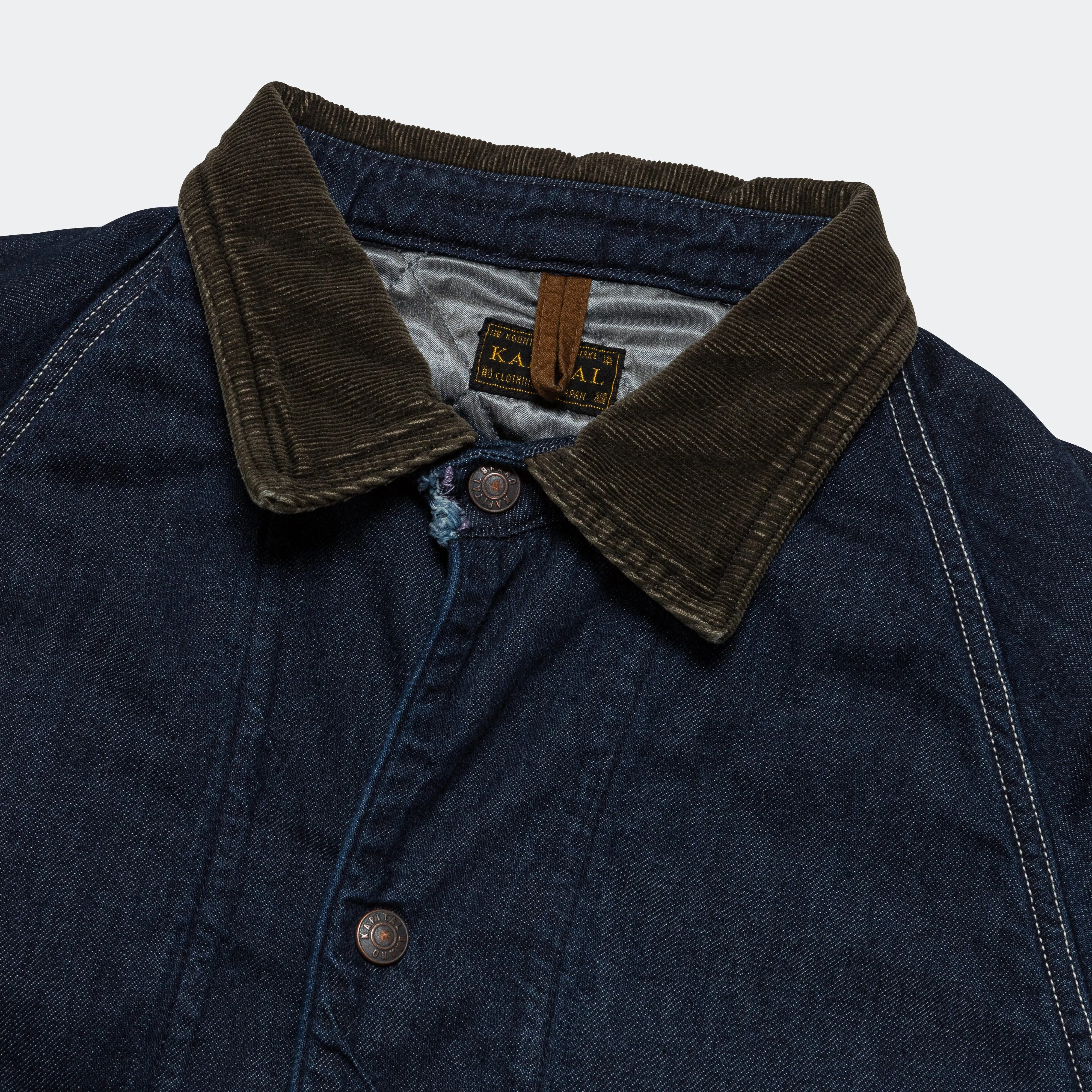 8oz Denim Lined CACTUS Coverall (O/W) - Indigo