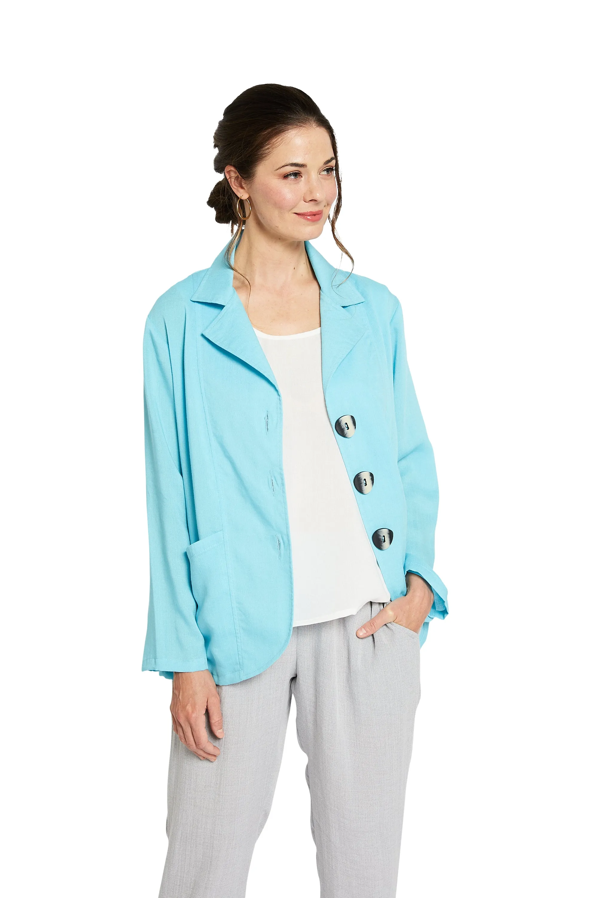 AA282 - Elena Linen Jacket