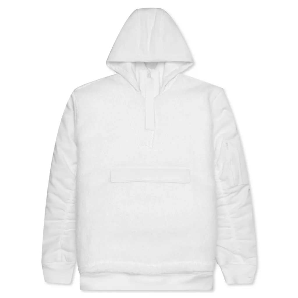 Adidas Originals x Ivy Park Sherpa Layered Jacket - Core White