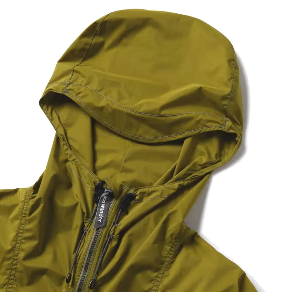 And Wander Pertex Wind Jacket Yellow