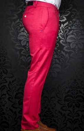 Au Noir Dressy Stretch Pant | Wesson Craig Red