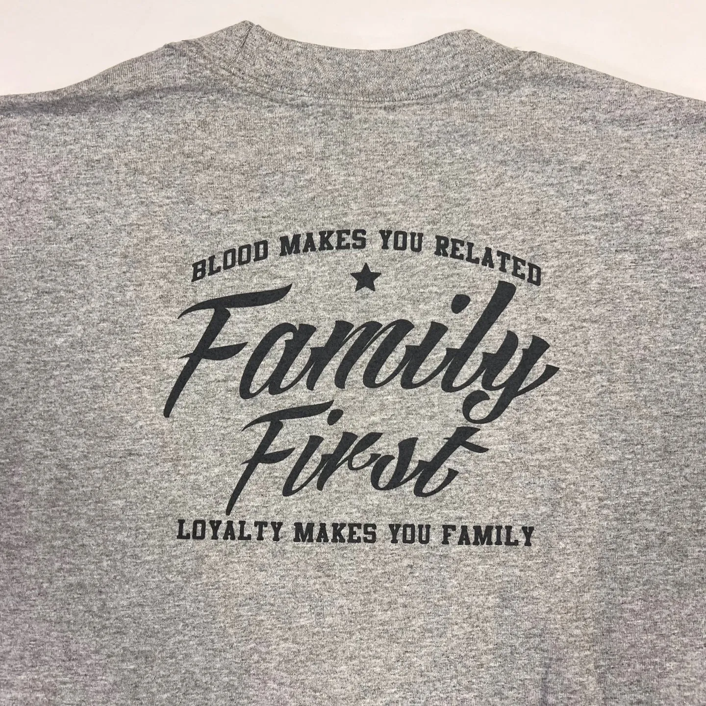 BILLIONAIRE Family First Graphic T-Shirt