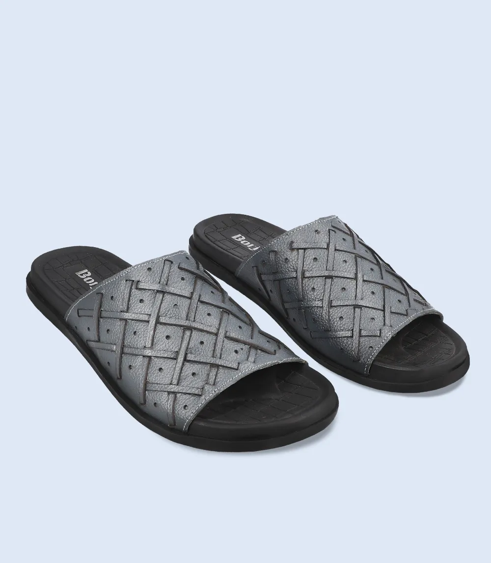 BM4768-GREY-Men Slipper