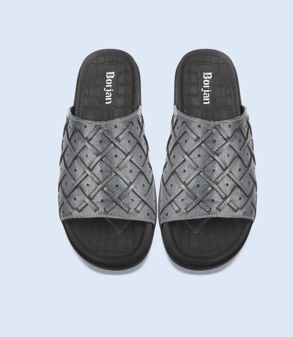 BM4768-GREY-Men Slipper