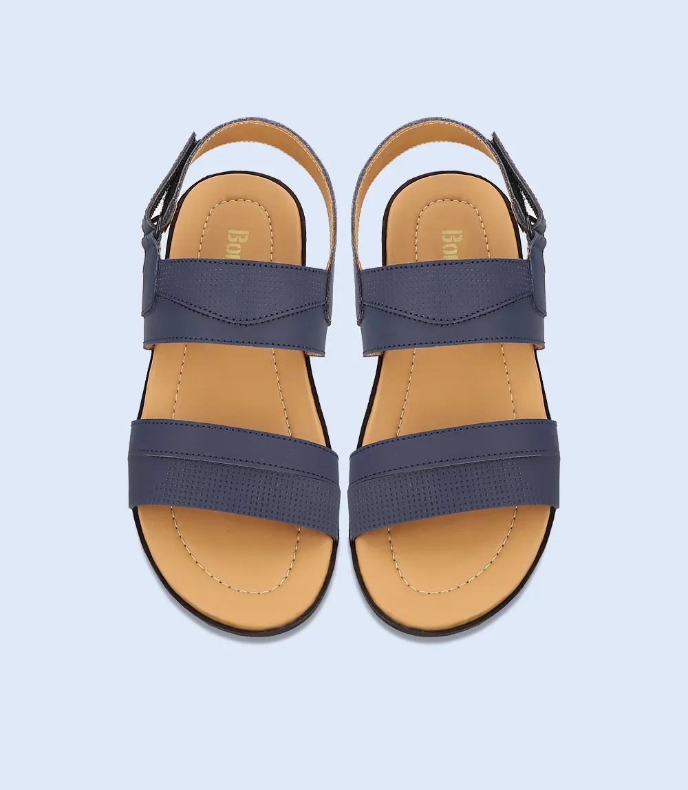 BM4830-BLUE-Men Casual Sandal