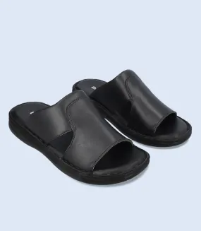 BM5561-BLACK-Men Casual Slipper