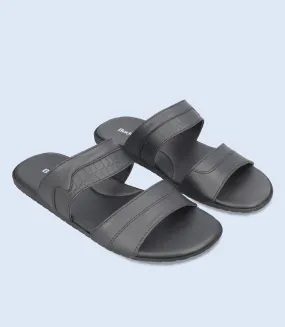 BM5634-BLACK-Men Casual Slipper