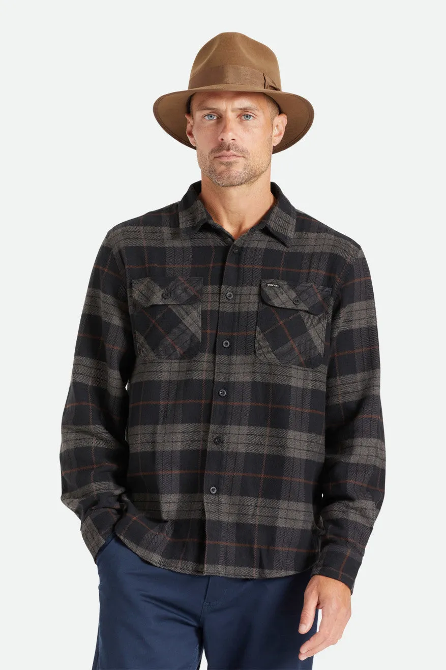 Bowery L/S Flannel - Black/Charcoal