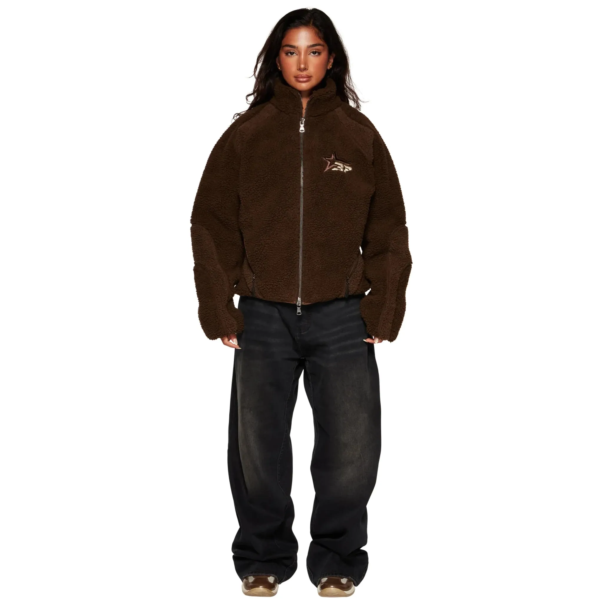 Broken Planet Mocha Polar Fleece