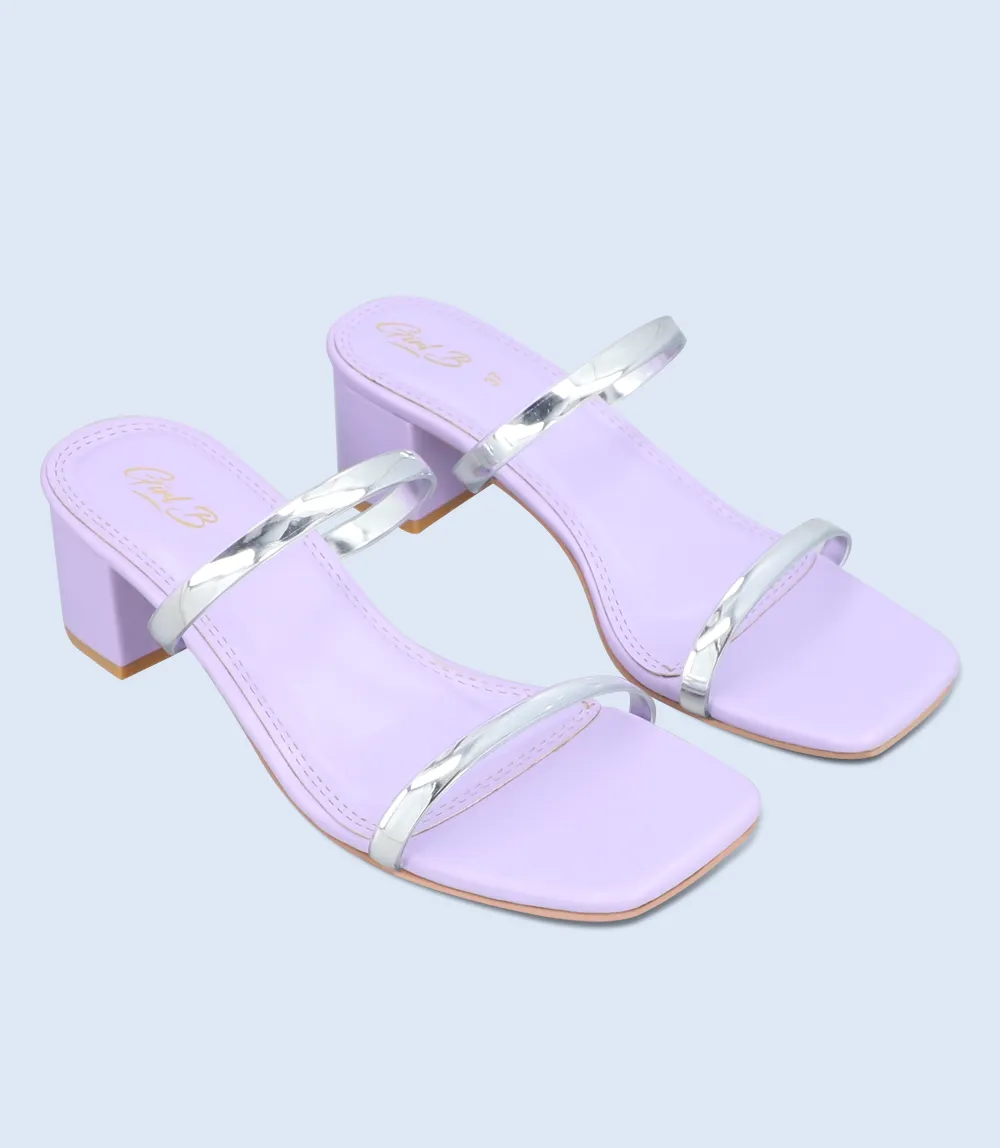 BW9380-LAVENDER-Women Slipper Heel