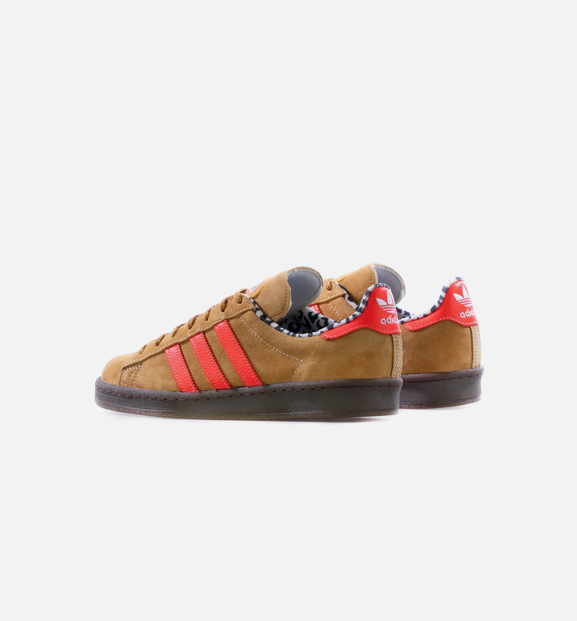 Campus 80 XLarge Mens Lifestyle Shoe - Mesa/Solar Red/Gum