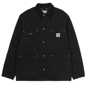 Carhartt WIP OG Chore Coat Black / Black Aged Canvas