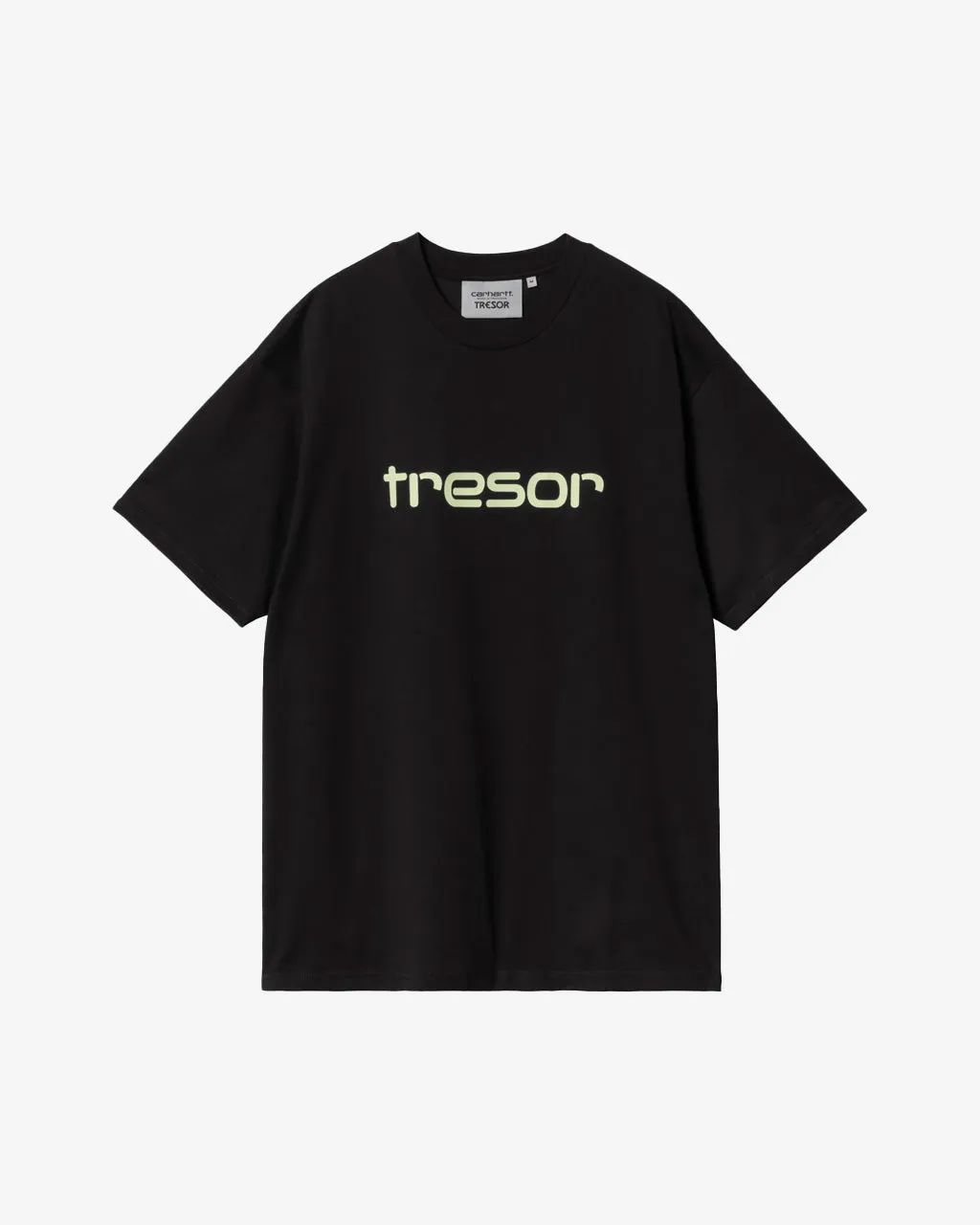 Carhartt WIP x Tresor Techno Alliance S/S T-Shirt Black/Glow Green