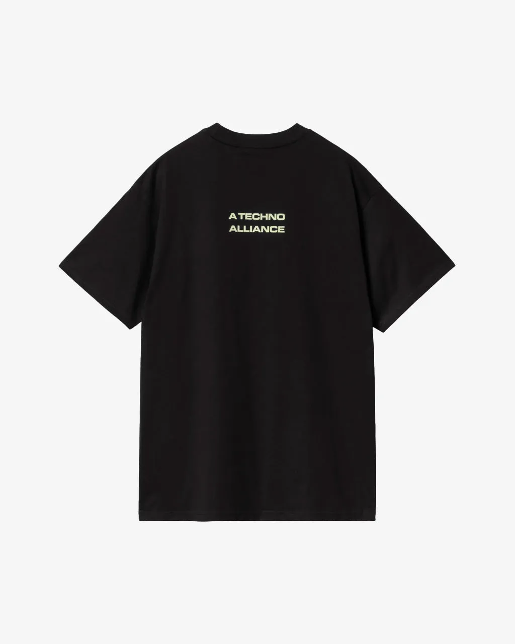 Carhartt WIP x Tresor Techno Alliance S/S T-Shirt Black/Glow Green