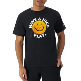 CHAMPION Have a Nice Play Classic Graphic T-Shirt - Black