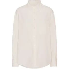 Colorful Oversized Shirt Ivory White