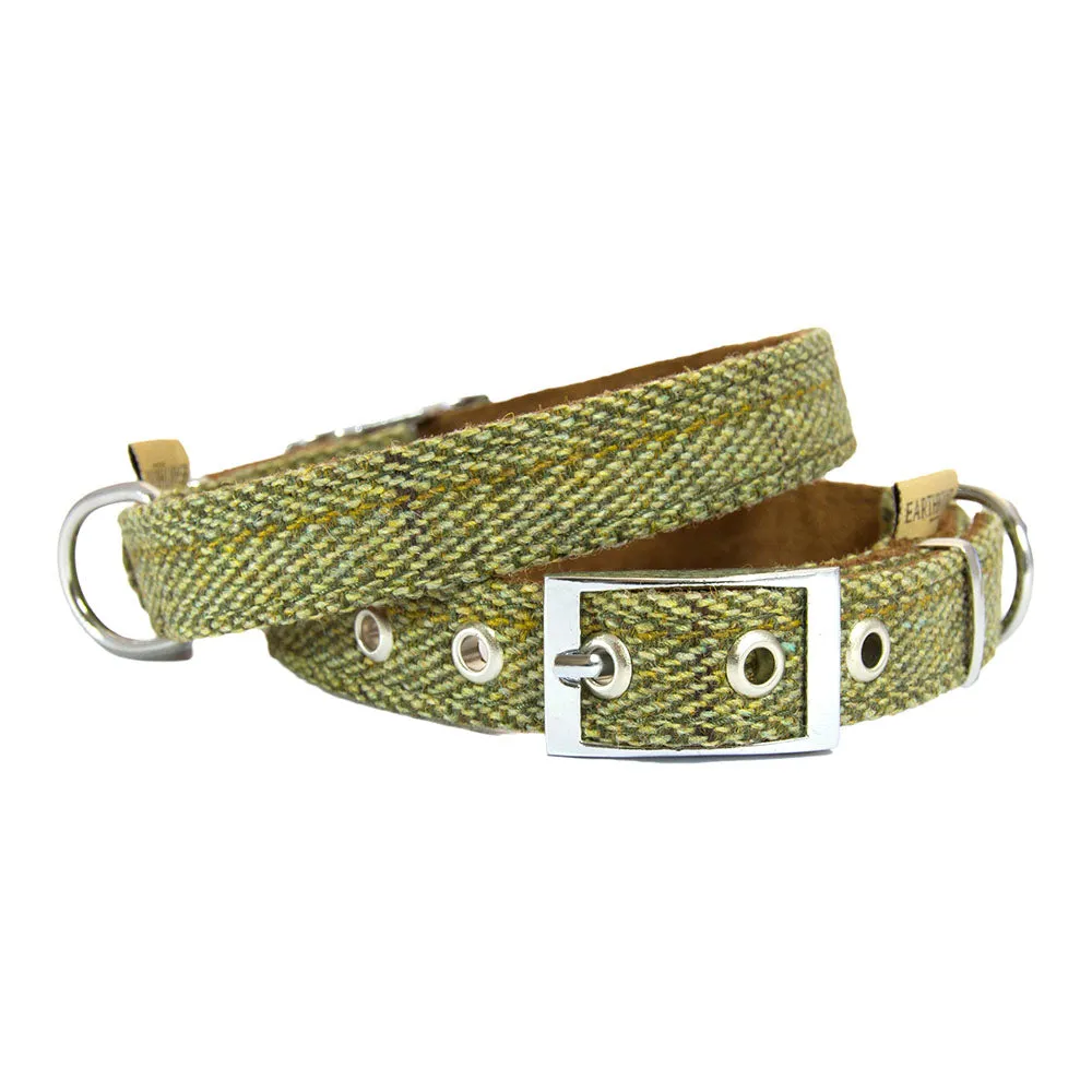 EARTHBOUND Signature Tweed & Leather Collars