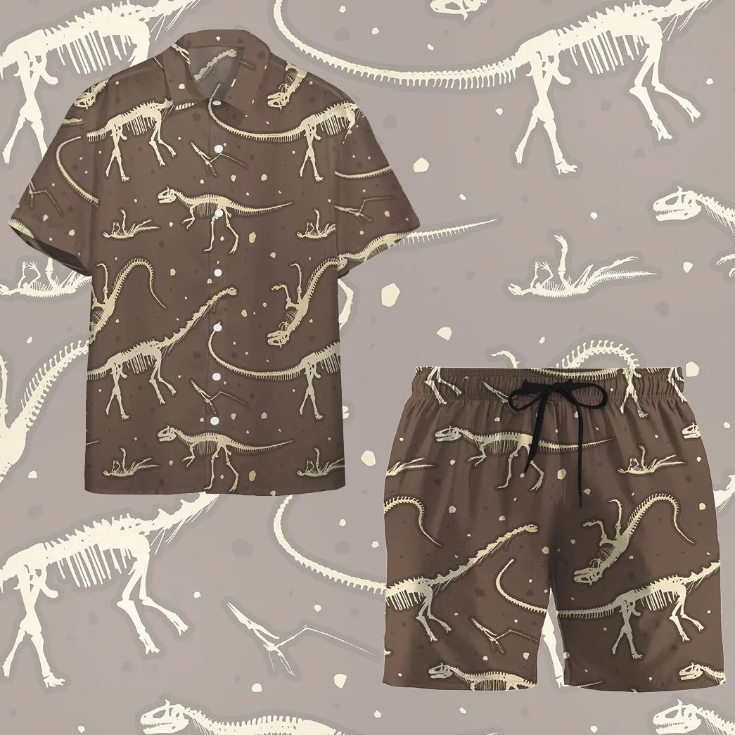 Gearhuman 3D Dinosaur Fossil Shorts