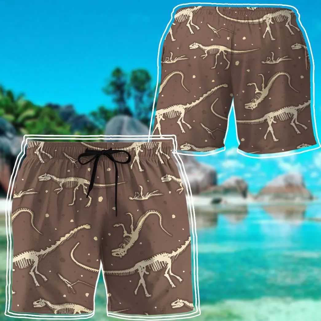 Gearhuman 3D Dinosaur Fossil Shorts