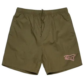 Global Warming Shorts (Olive) /D1