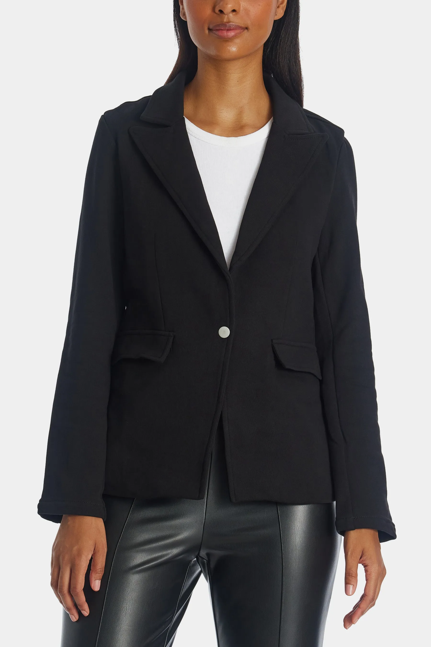 Helen Blazer with Removable Denim Insert