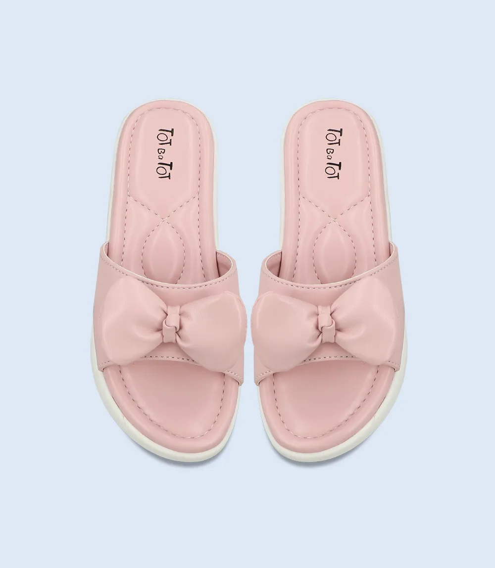 KG0099-PINK-Kids Casual Slipper