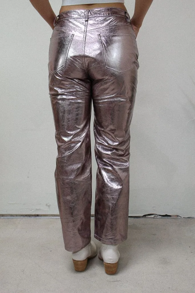 Let's Disco Metallic Pants