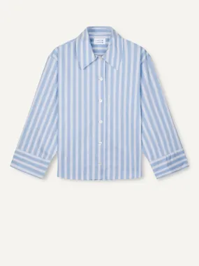 Libertine Mercy 3445 Blue Stripe Shirts