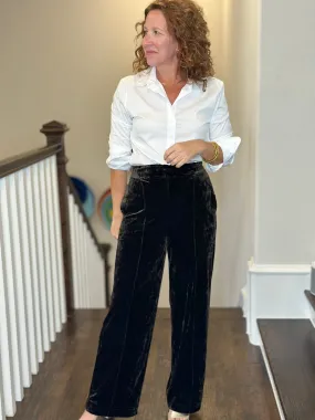 Lysse Shay Crushed Velvet Suit Pant