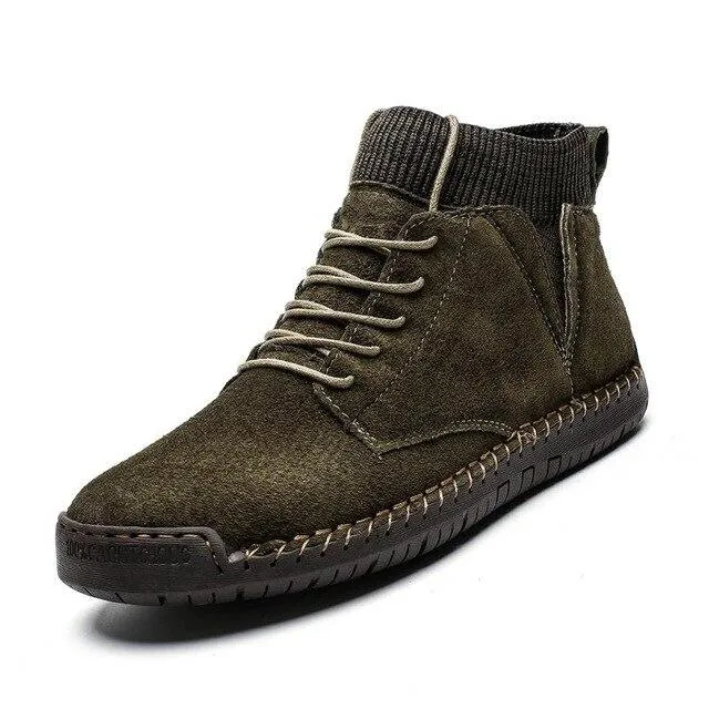 Men Fashion Casual Ankle Boots