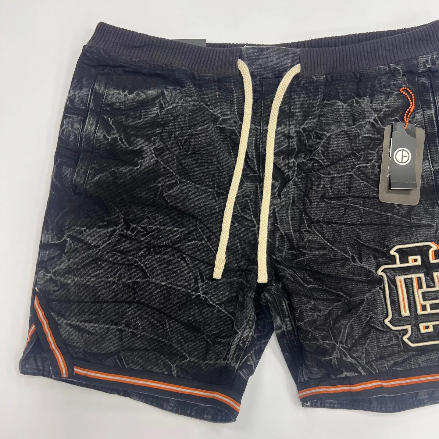 Men's Acid Washed Shorts