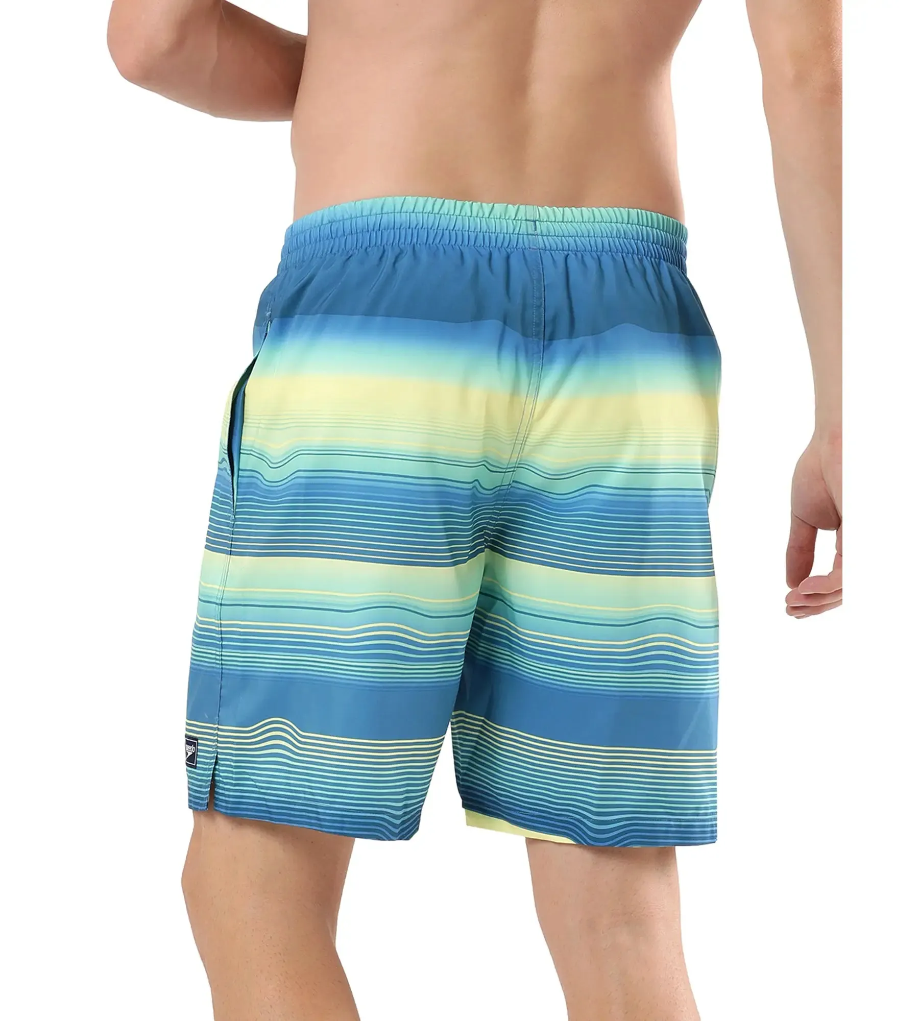 Men's Placement Leisure' Watershorts - Marine Blue  &  Pulcino