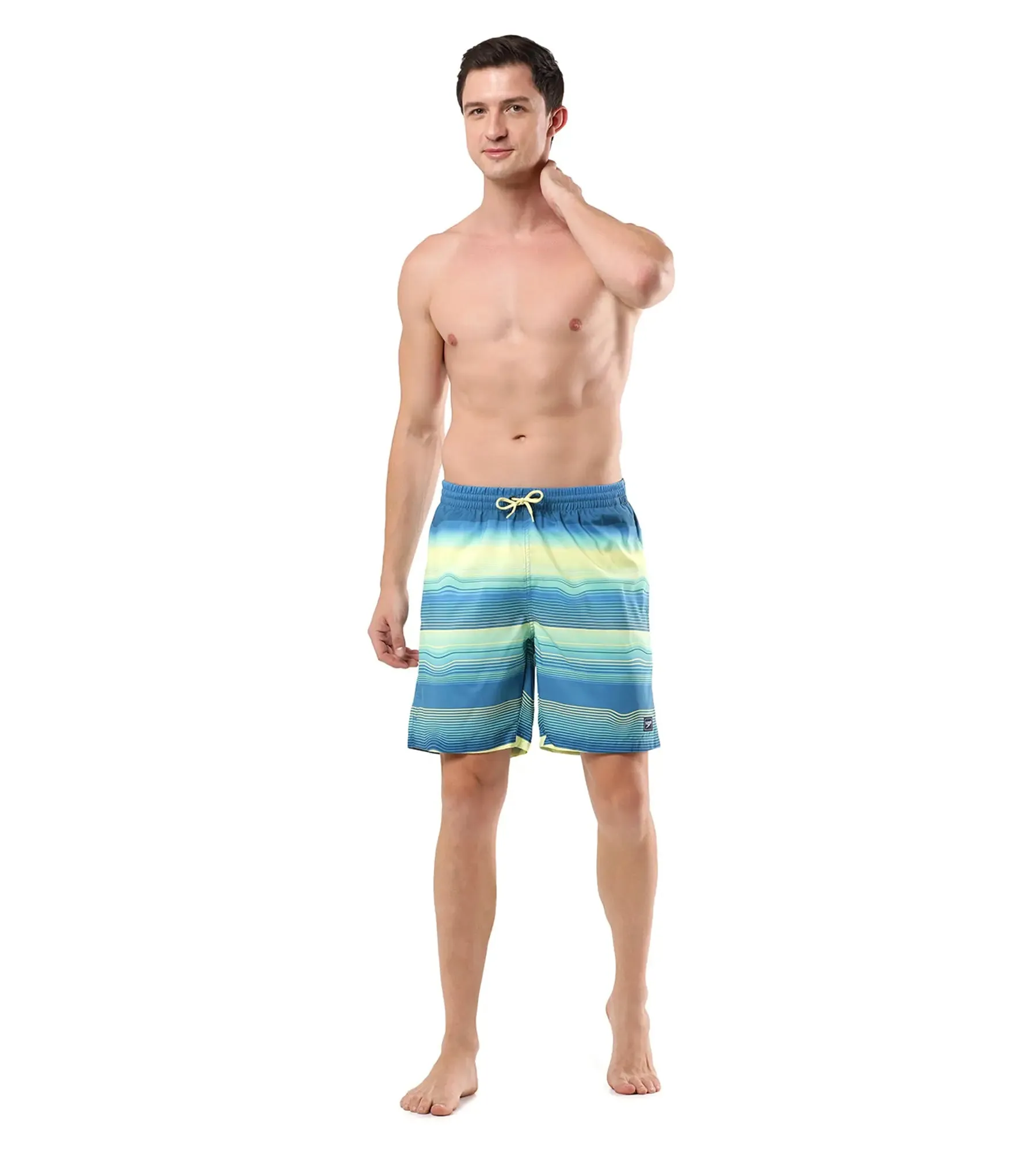 Men's Placement Leisure' Watershorts - Marine Blue  &  Pulcino