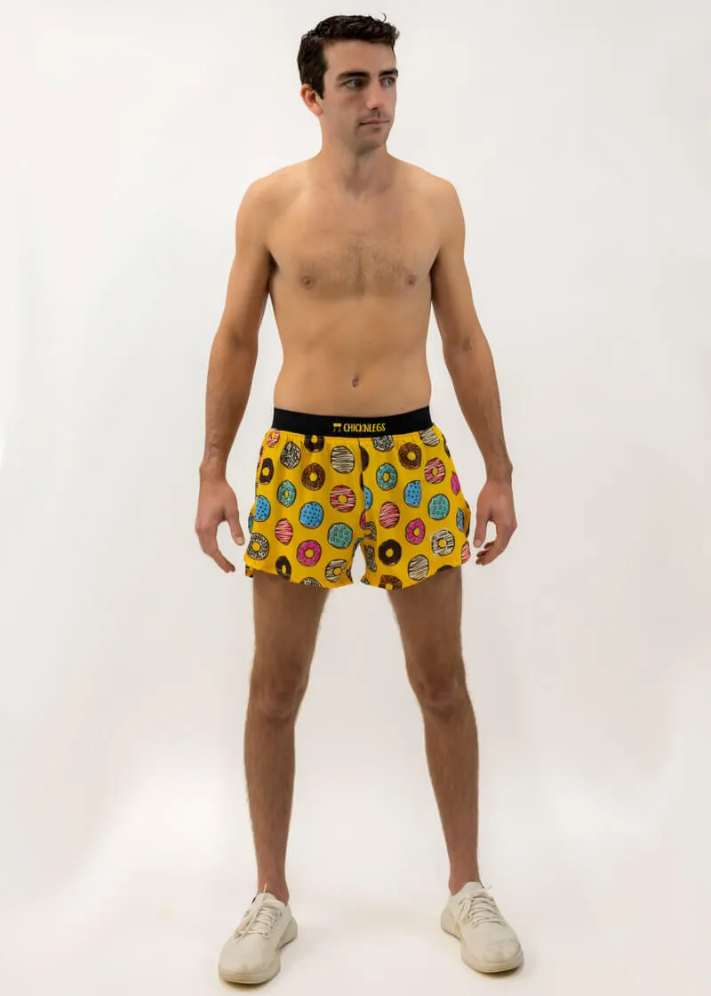 Men's Salty Donuts 4" Half Split Shorts