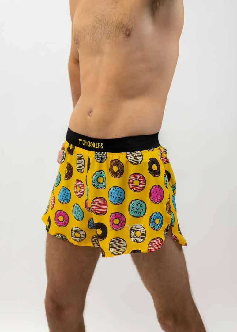 Men's Salty Donuts 4" Half Split Shorts