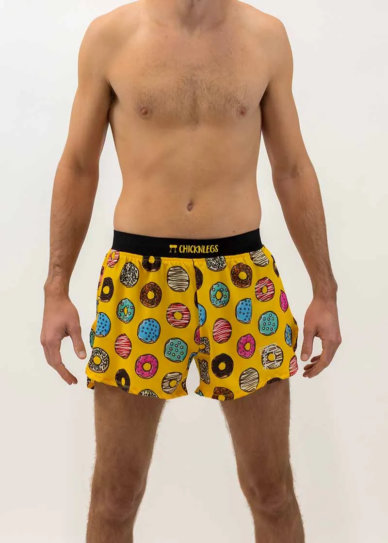 Men's Salty Donuts 4" Half Split Shorts