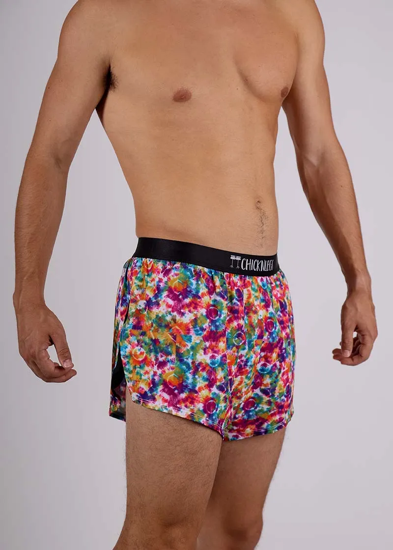 Men's Tie-Dye 2" Split Shorts