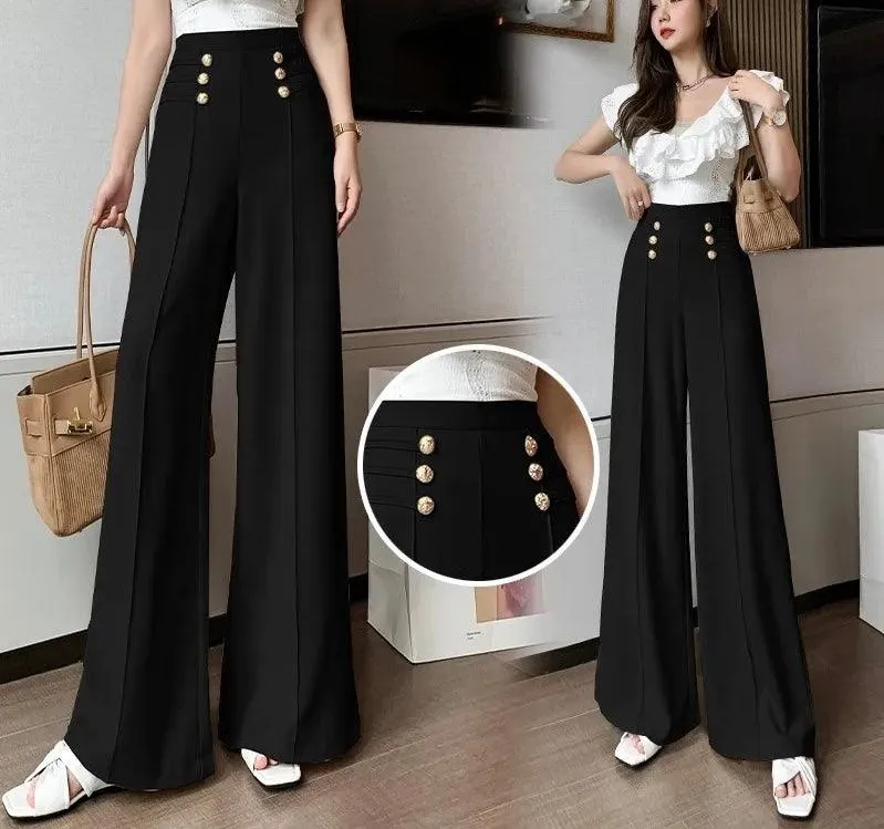 Meraki Wide Leg High Waist Pants