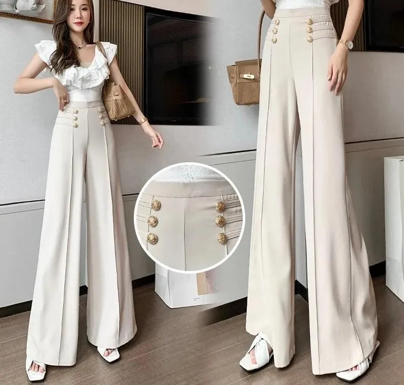 Meraki Wide Leg High Waist Pants