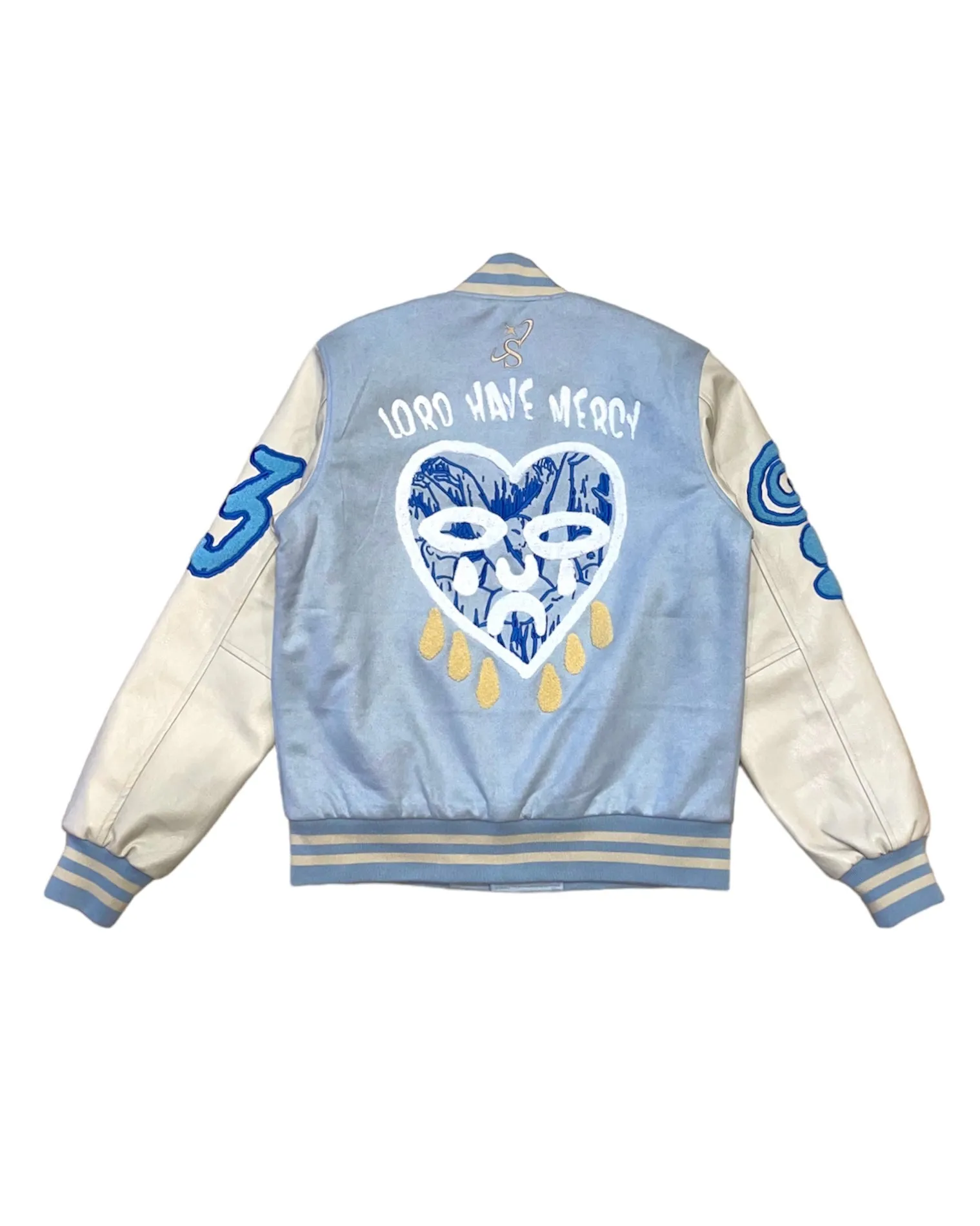 Mercy Suede Letterman Jacket