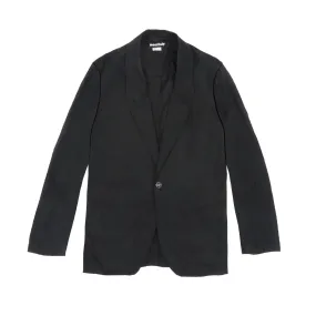 Monitaly - Dropped Lapel Blazer - Black