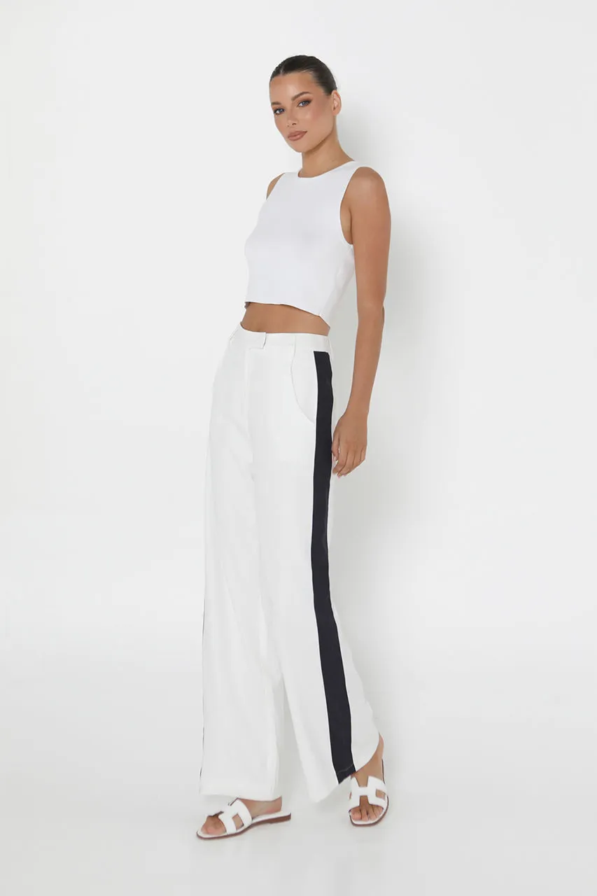 Nadene Pants | White