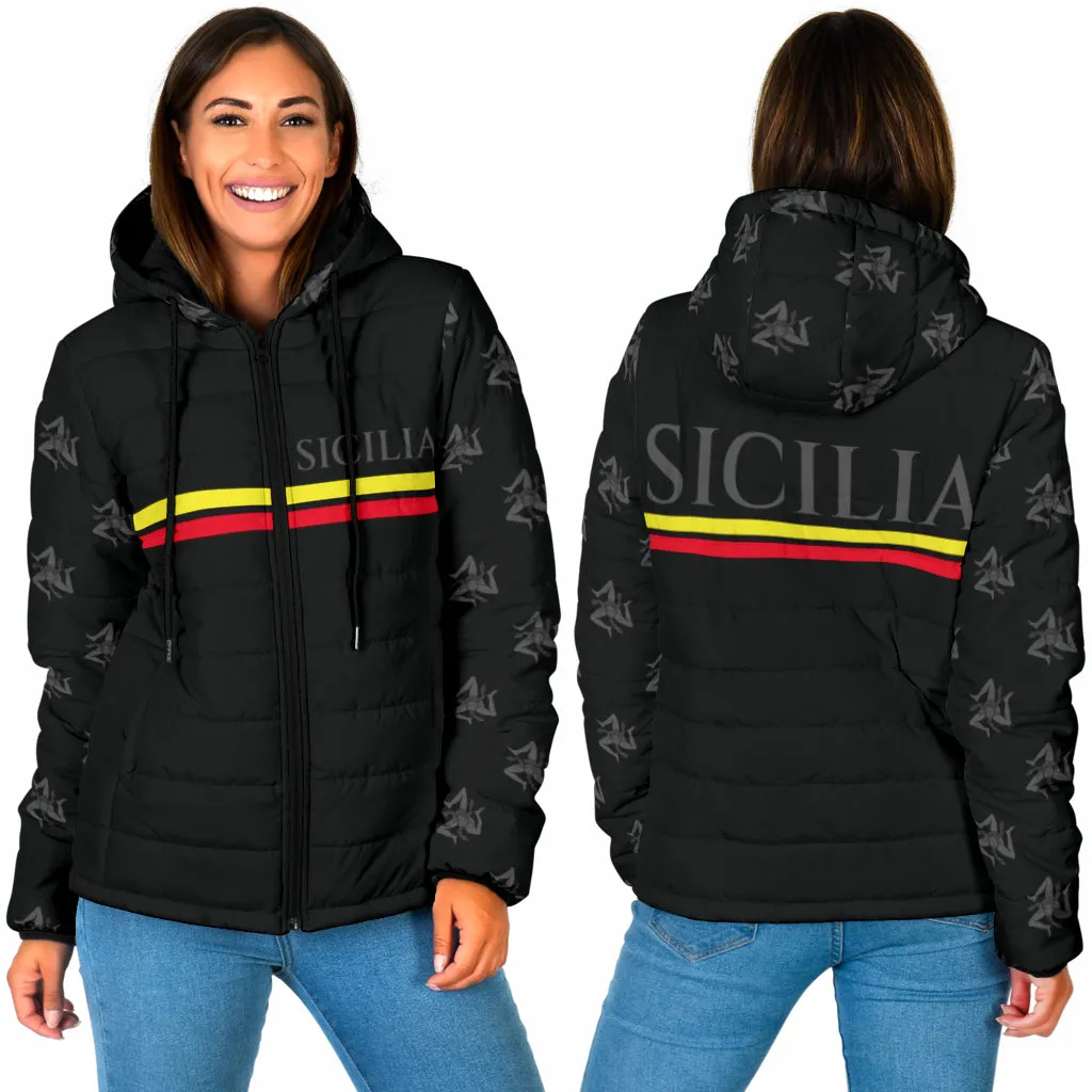 Padded Hooded Jacket - Sicily