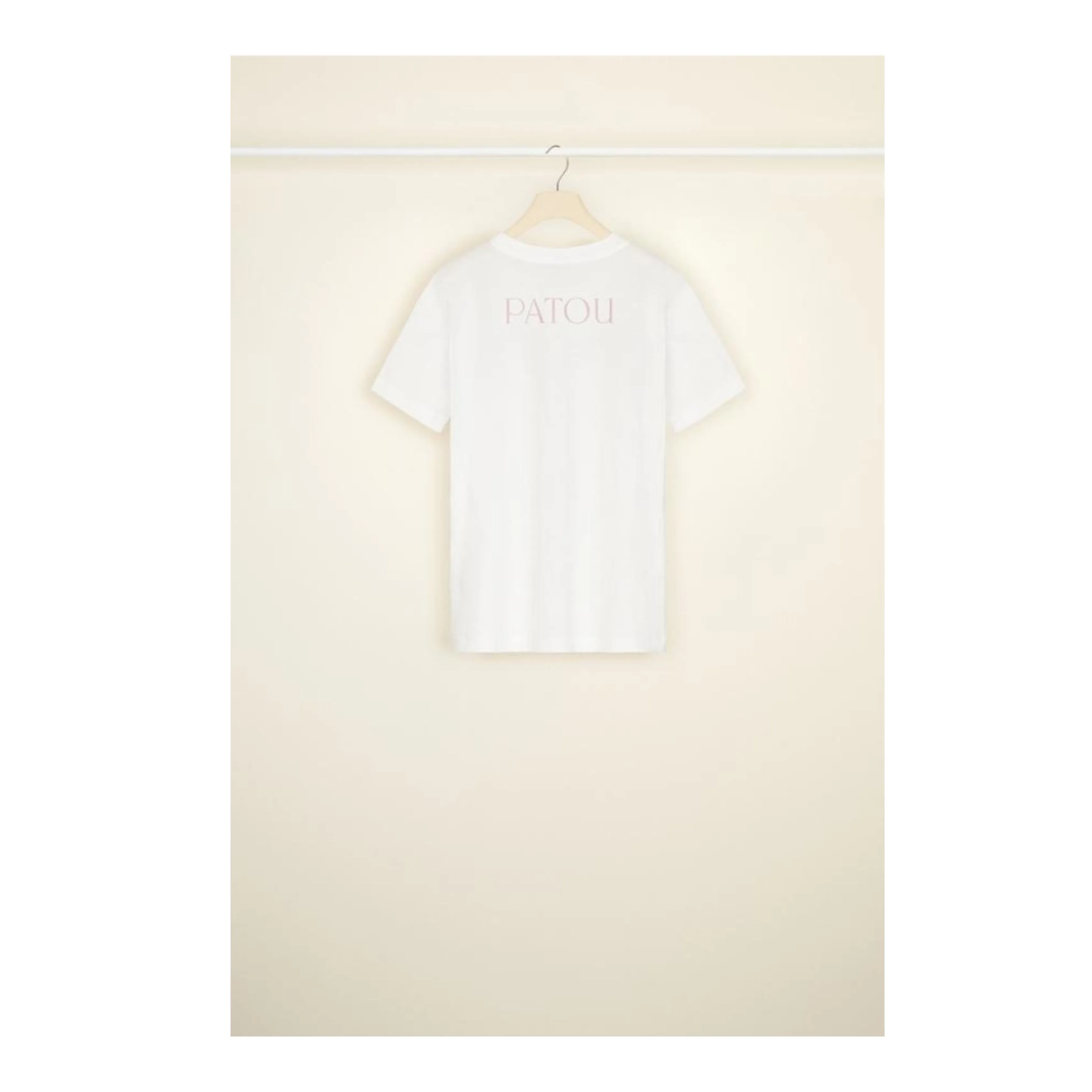 PATOU EMBELLISHED T SHIRT