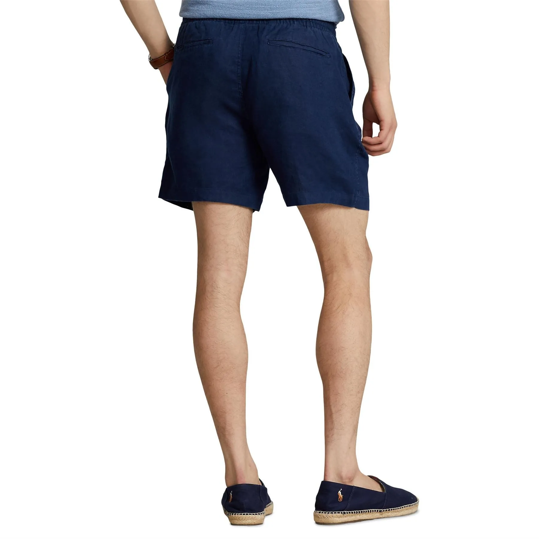 Polo Golf Classic Fit Prepster Linen Shorts Navy - SU24