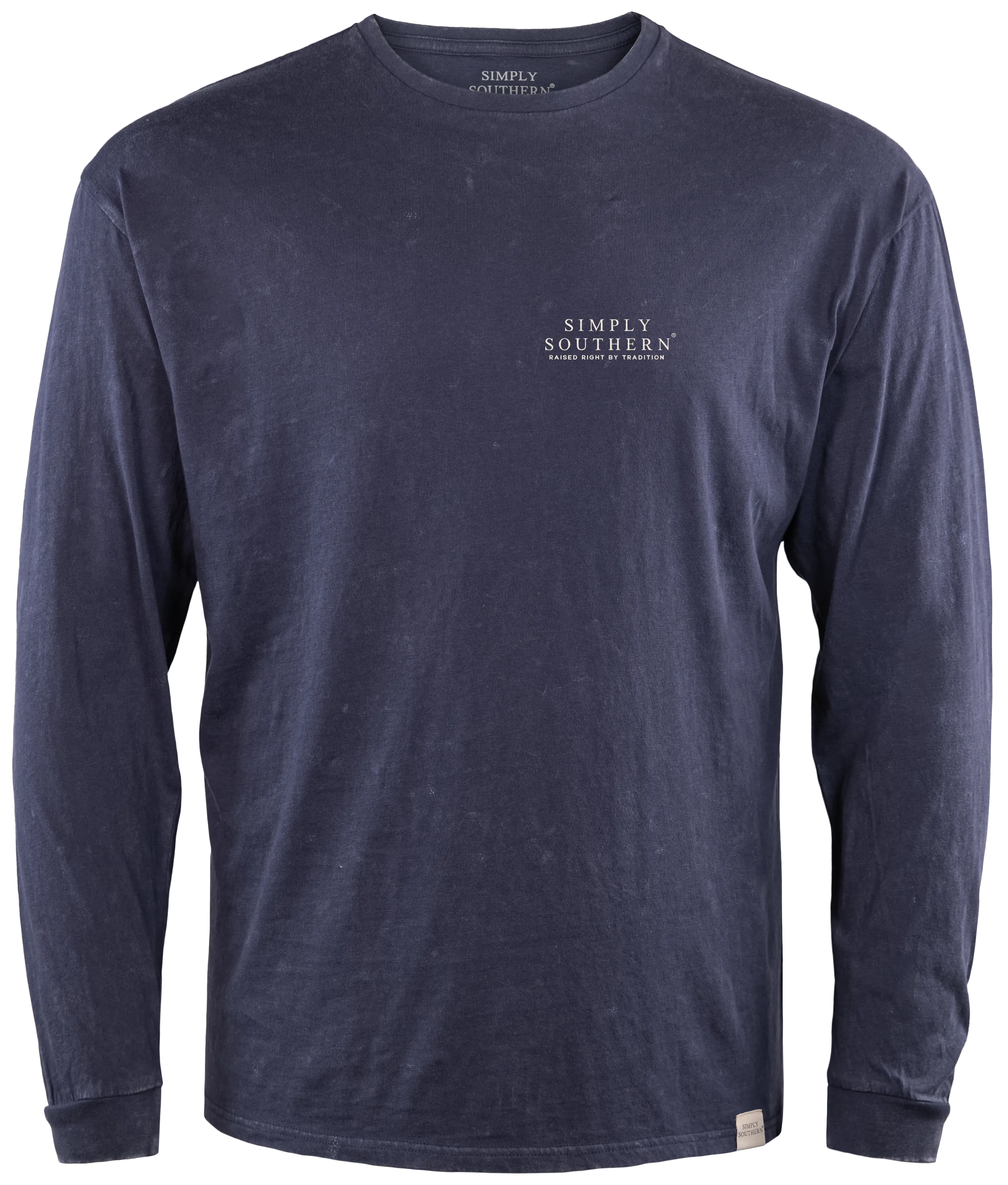 Raised Right by Tradition USA Fish Long Sleeve Tshirt by Simply Southern