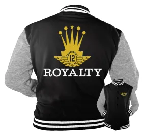 Retro 12 Royalty Varsity Jacket