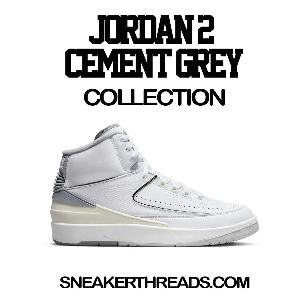 Retro 2 Cement Grey Raging Face Jacket